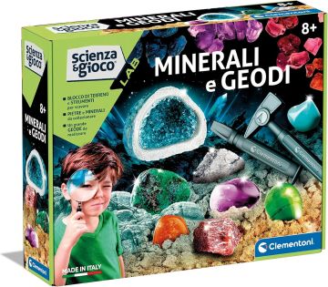 CLEMENTONI SCIENZA E GIOCO - MINERALI E GEODI