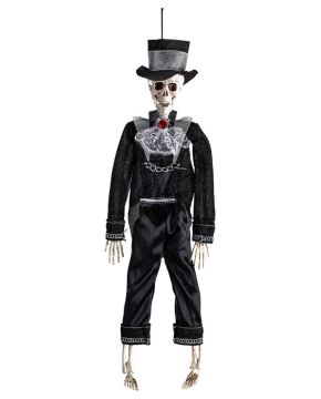 SCHELETRO LORD DA APPENDERE H. 40CM