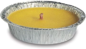 CANDELA CITRONELLA MOON ALLUMINIO D 14CM 