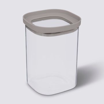 BARATTOLO HERMET IN VETRO/SILICONE 1LT