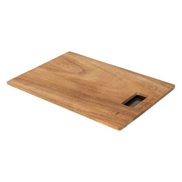 BILANCIA DA CUCINA DIGITALE MOD. HARMONY IN ACACIA E PP 21.5X15CM 