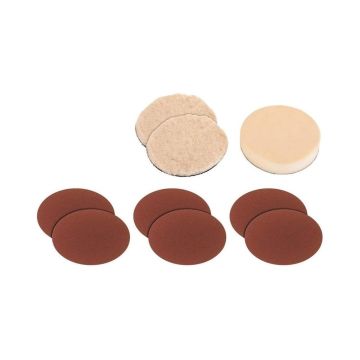 EINHELL - SET CUFFIE E CARTA ABRASIVA PER LUCIDATRICE