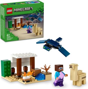 LEGO MINECRAFT - SPEDIZIONE DI STEVE NEL DESERTO