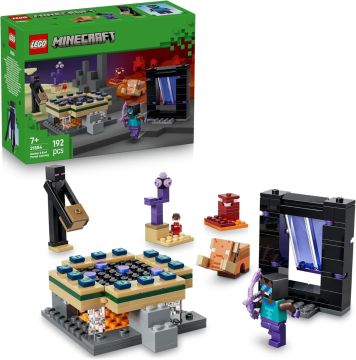LEGO MINECRAFT - VIAGGIO NEL PORTALE DEL NETHER E DELL END