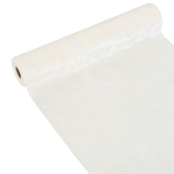 ROTOLO TESSUTO IN VELLUTO 28X300CM BIANCO