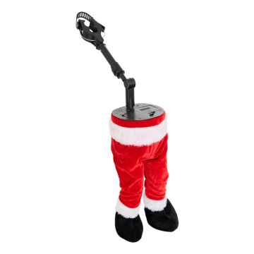 GAMBE BABBO NATALE/ELFO CON MOVIMENTO 17X13X35CM ASSORTITO
