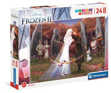 CLEMENTONI SUPERCOLOR - PUZZLE 24PZ MAXI FROZEN 2