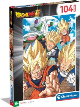 CLEMENTONI SUPER - PUZZLE 104 PEZZI DRAGONBALL