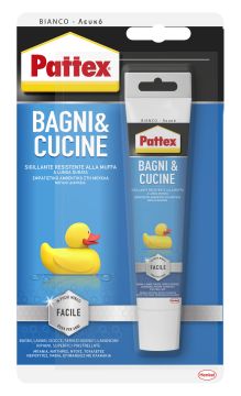 PATTEX - TUBO SIGILLANTE BAGNI & CUCINE 50ml