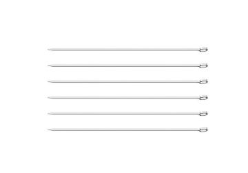 TRAMONTINA - SET 6 SPIEDINI IN ACCIAIO INOX 30CM LINEA CHURRASCO