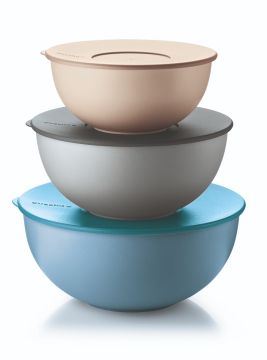 GUZZINI - SET 3 CONTENITORI CON COPERCHIO EVERYWHERE 
