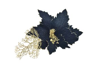 FIORE NATALIZIO CON GAMBO CORTO NERO
