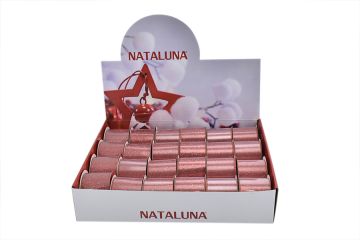 NASTRO NATALIZIO ROSSO 6.3CMX2.7M