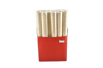 ROTOLO DI CARTA NATALIZIO PANNA 48CMX2.7M