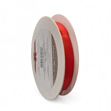NASTRO RASO ROSSO H 1CM 3.6MT 