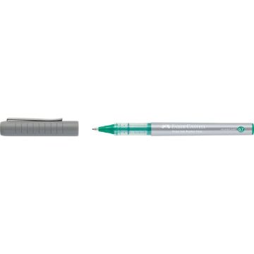 FABER CASTELL - PENNA FREE INK ROLLER FINE VERDE