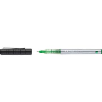 FABER CASTELL - PENNA FREE INK ROLLER MICRO VERDE