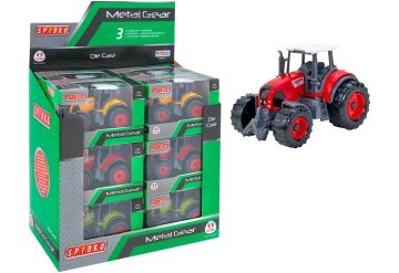 TRATTORE DIE CAST 12PZ DISPLAY BOX