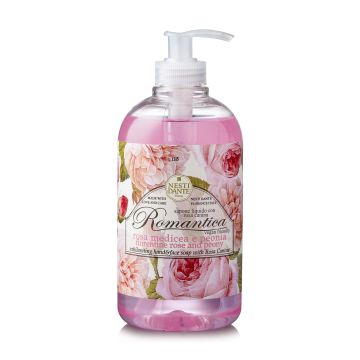 NESTI DANTE - ROSA MEDICEA & PEONIA - FLACONE DISPENSER 500ML VEGAN FRIE