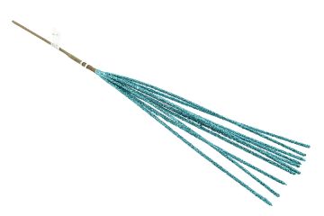 RAMO CON GLITTER H. 50CM CELESTE
