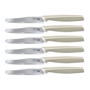 SET 6 COLTELLI DA TAVOLA LINEA MASTER 10.5CM