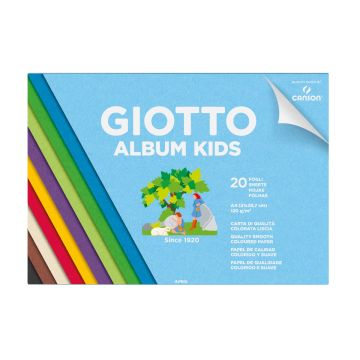 GIOTTO - ALBUM KIDS CARTA COLORATA A4 20 FOGLI