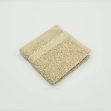LINEA SOLID - ASCIUGAMANO OSPITE 30X30CM PANNA 