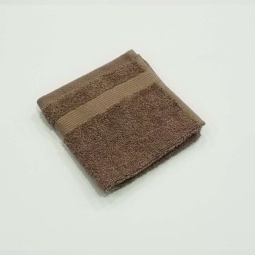 LINEA SOLID - ASCIUGAMANO OSPITE 30X30CM TORTORA