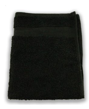 LINEA SOLID - ASCIUGAMANO OSPITE 40X60CM NERO 