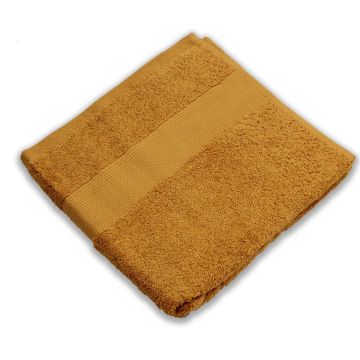 LINEA SOLID - ASCIUGAMANO VISO 60X110CM OCRA