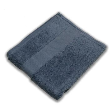 LINEA SOLID - ASCIUGAMANO VISO 60X110CM BLU OLTREMARE