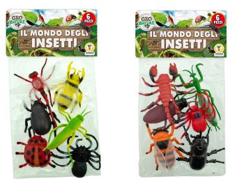 INSETTI 6PZ ASSORTITO