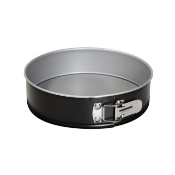 TORTIERA APRIBILE 1 FONDO LINEA SILVER ELEGANCE IN ACCIAIO 22X6.9CM