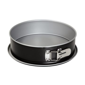 TORTIERA APRIBILE 1 FONDO LINEA SILVER ELEGANCE IN ACCIAIO 26X7.6CM