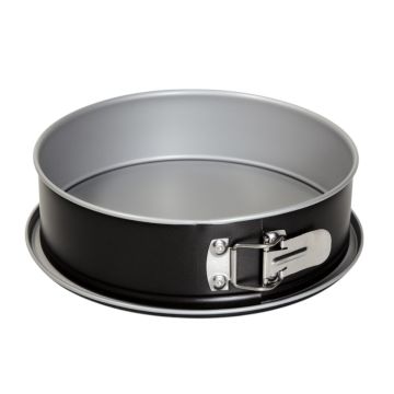 TORTIERA APRIBILE 1 FONDO LINEA SILVER ELEGANCE IN ACCIAIO 28X7.6CM