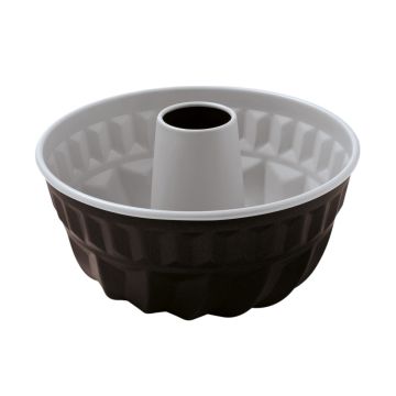 STAMPO PER BUDINO CON CONO LINEA SILVER ELEGANCE IN ACCIAIO 23X12CM