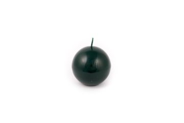 CANDELA A SFERA LUCIDA VERDE DIAM. 8