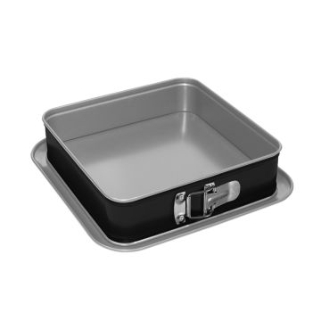 STAMPO APRIBILE QUADRATO LINEA SILVER ELEGANCE IN ACCIAIO 24X24X7CM