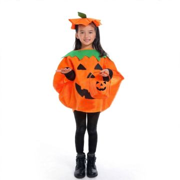 VESTITO ZUCCA CON CAPPELLO H. 48CM PER BAMBINI