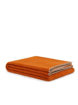 LANEROSSI - COPERTA SOUTHLAND 130X210CM ARANCIO