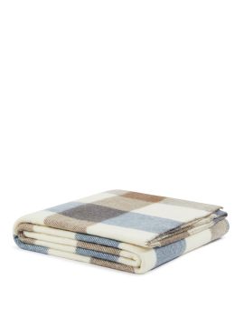 LANEROSSI - COPERTA ADAMELLO CHECK 210X250CM BLU AVIO