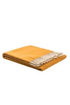 LANEROSSI - PLAID ISIDE 130X170CM OCRA