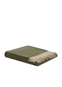 LANEROSSI - PLAID ISIDE 130X170CM VERDE
