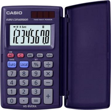 CALCOLATRICE CASIO 8 CIFRE TASCABILE HL820VER