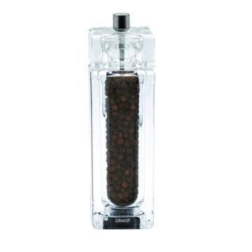 MACINA PEPE COMO IN ACRILICO TRASPARENTE H. 14.5CM