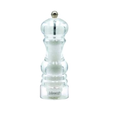 MACINA SALE MILANO IN ACRILICO TRASPARENTE H. 17.5CM