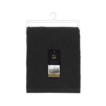 LINEA GOLD - ASCIUGAMANO VISO 55X100CM NERO 