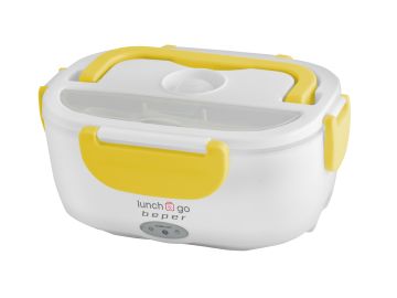 SCALDAVIVANDE PORTATILE 40W 1000ML+450ML GIALLO