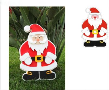 BABBO NATALE IN POLISTIROLO 40X60CM 