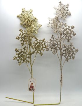 PICK CON FIOCCO DI NEVE H. 83CM ASSORTITO